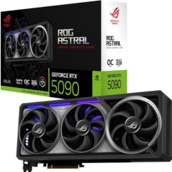 ASUS ROG Astral GeForce RTX™ 5090 OC 에디션 게이밍 그래픽 카드PCIe® 5.0 32GB GDDR7 HDMI®DP 2.1 3.8-슬롯 4-팬 디