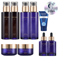 참존 탑클래스 리프팅 9종 기초화장품세트(스킨2+로션2+크림2+앰플2+콘트롤40ml 1)