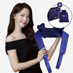 [풀리오] 목 어깨 마사지기V3 + 파우치 + 추석 쇼핑백M / 무선 온열 3단안마볼 승모근 안마