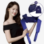 [풀리오] 목 어깨 마사지기V3 + 파우치 + 추석 쇼핑백M / 무선 온열 3단안마볼 승모근 안마