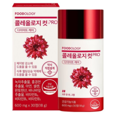 푸드올로지 콜레올로지 컷 프로 18g, 30정, 1개