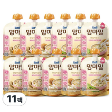 매일유업 맘마밀 안심이유식 12개월 표고버섯4+가리비3+아스3(+아스파라1개추가증정)